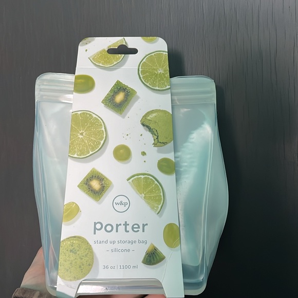 Set of three Reusable lunch containers. Green - Picture 3 of 5